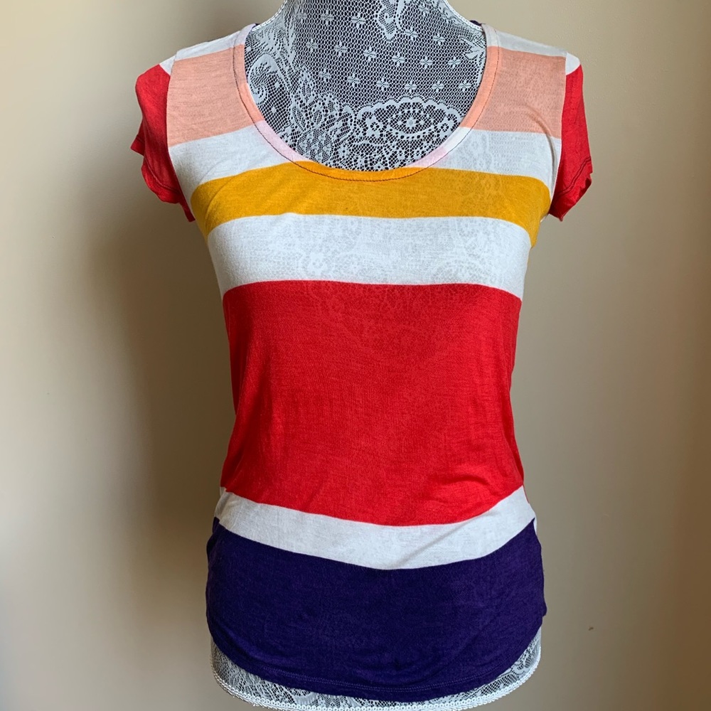 Anthropologie Splendid Striped Tee
